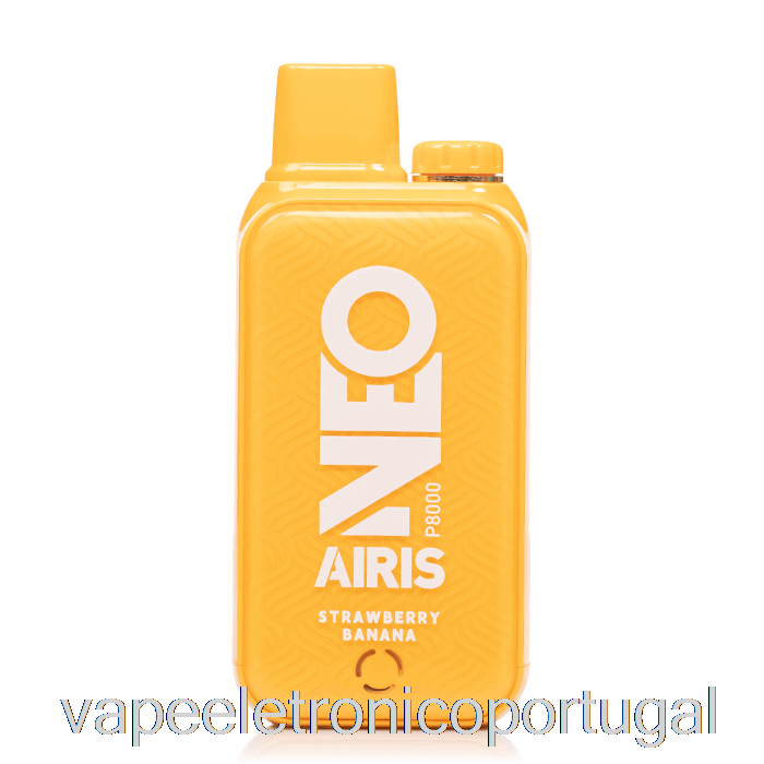 Vape Eletrônico Airis Neo P8000 Descartável Morango Banana